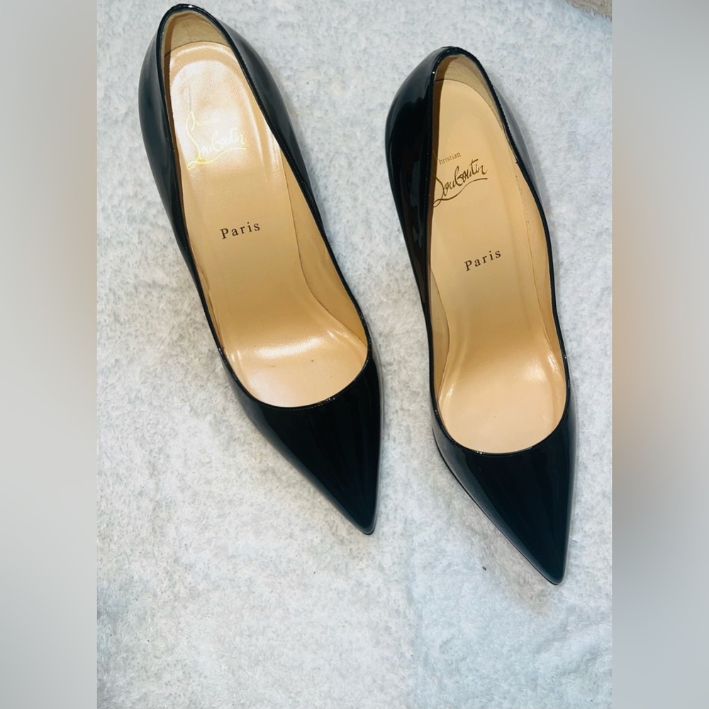 Pigalle Plato 120 Patent Calf Heel Black 42 - Picture 4 of 16